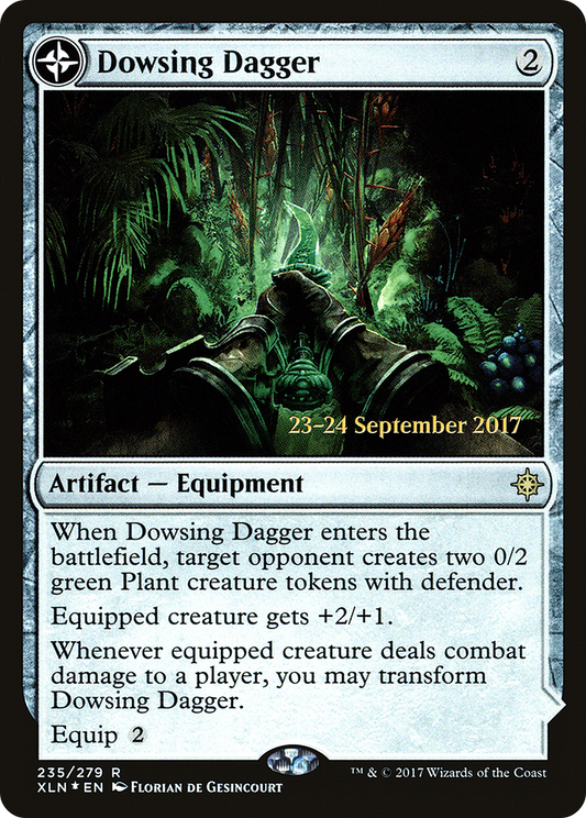 Dowsing Dagger // Lost Vale (235) (Prerelease) (PXLN) - Foil