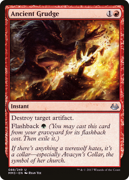 Ancient Grudge - Foil