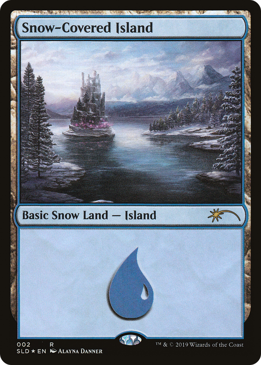 Snow-Covered Island (002) - Foil