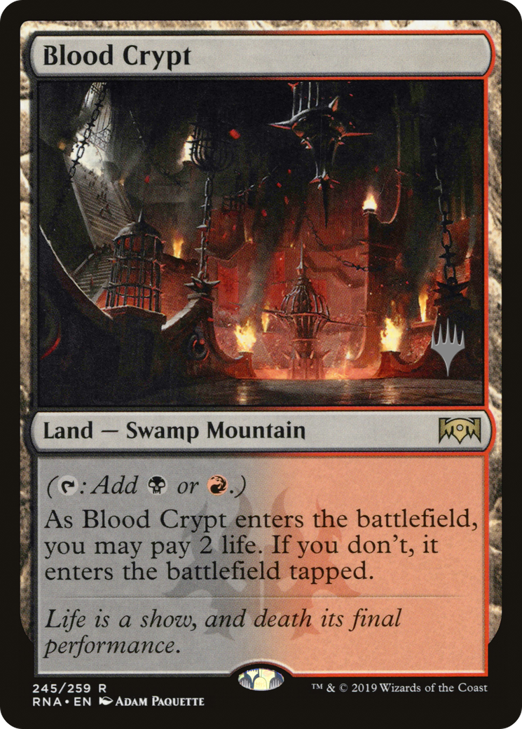 Blood Crypt (245) (Promo Pack) - Foil