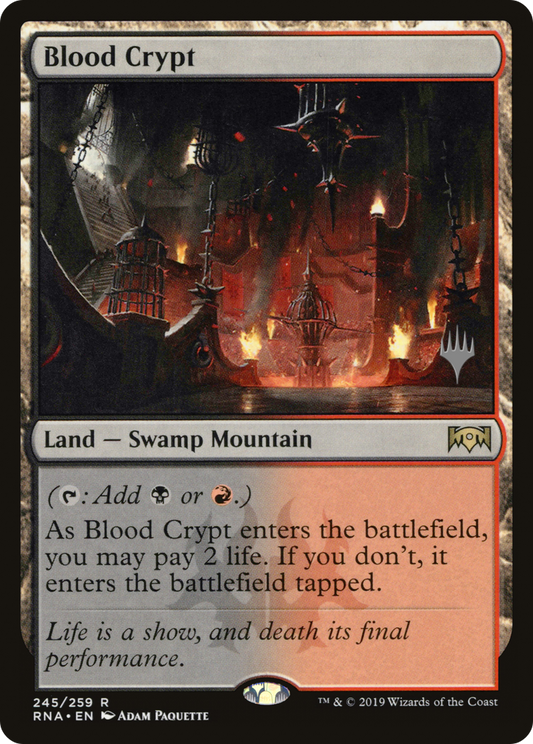 Blood Crypt (245) (Promo Pack) - Foil