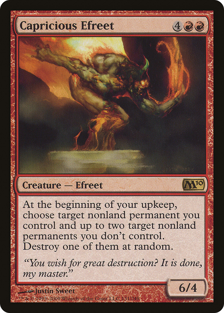 Capricious Efreet - Foil