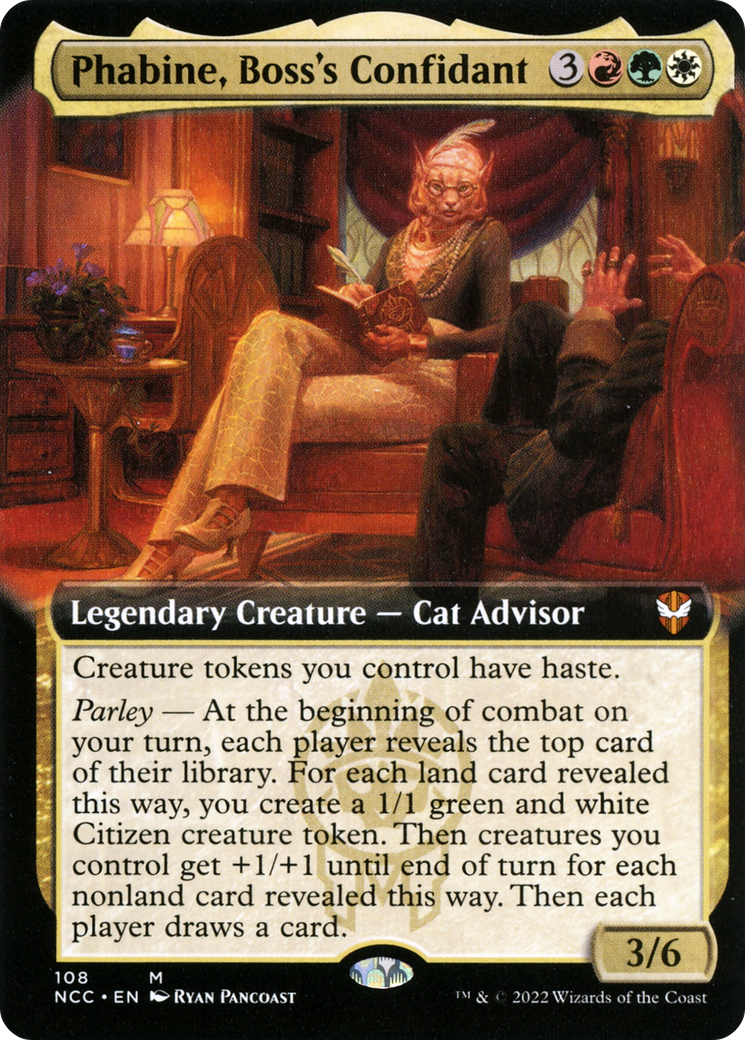 Phabine, Boss's Confidant (108) (Extended Art)
