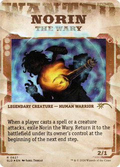Norin the Wary (0827) (Showcase) (SLD) - Foil
