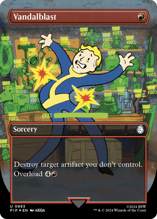 Vandalblast (0883) (Borderless) - Surge Foil