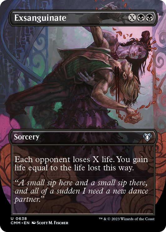 Exsanguinate (0638) (Borderless) - Foil