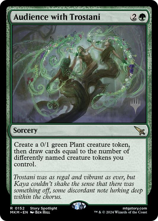 Audience with Trostani (0152) (Promo Pack) - Foil