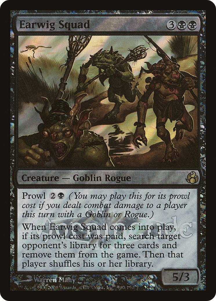 Earwig Squad (060) - Foil