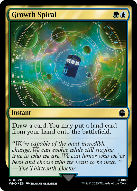 Growth Spiral (0828) - Surge Foil
