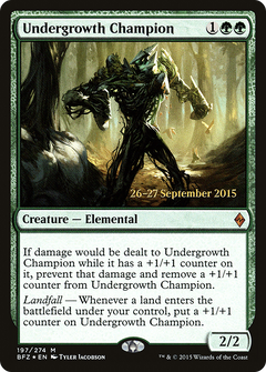 Undergrowth Champion (197) (Prerelease) - Foil