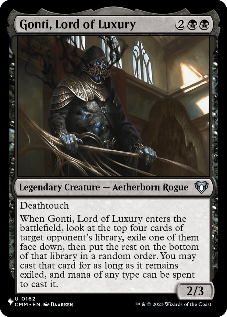 Gonti, Lord of Luxury (CMM-162) (PLST)