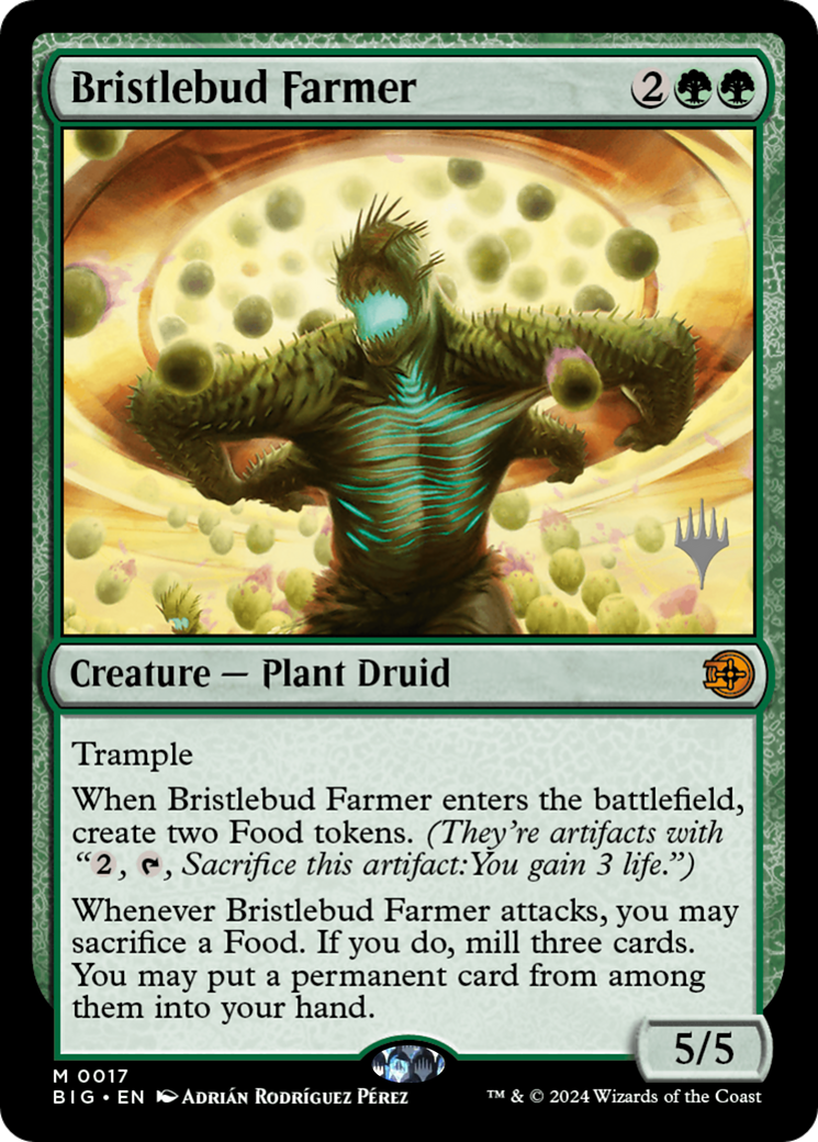 Bristlebud Farmer (0017) (Promo Pack) (PBIG) - Foil