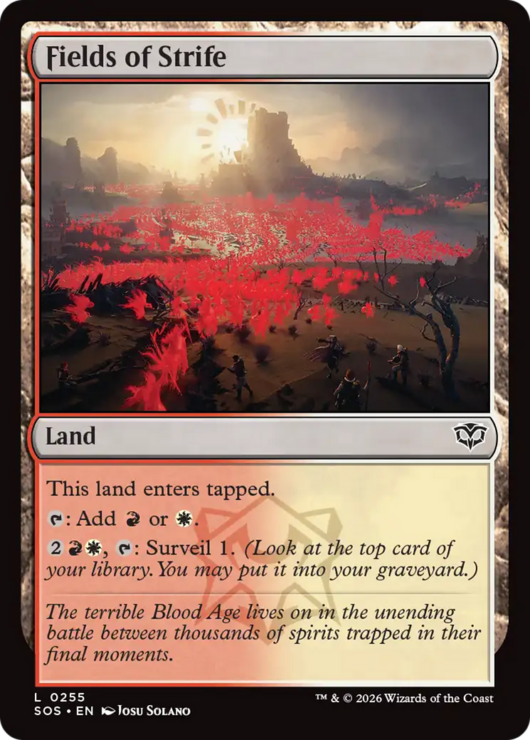 Fields of Strife (SOS) - Foil