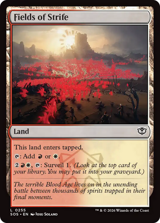 Fields of Strife (SOS) - Foil