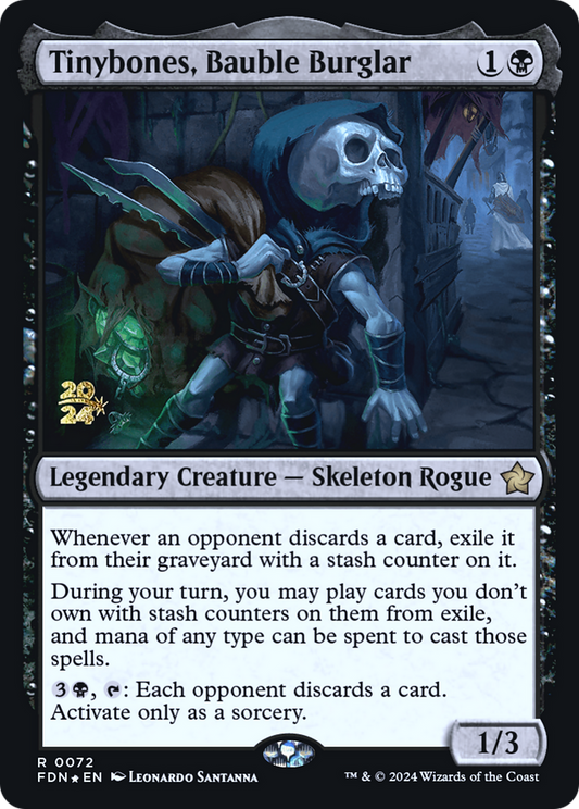 Tinybones, Bauble Burglar (0072) (Prerelease) - Foil