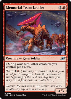 Memorial Team Leader - Foil