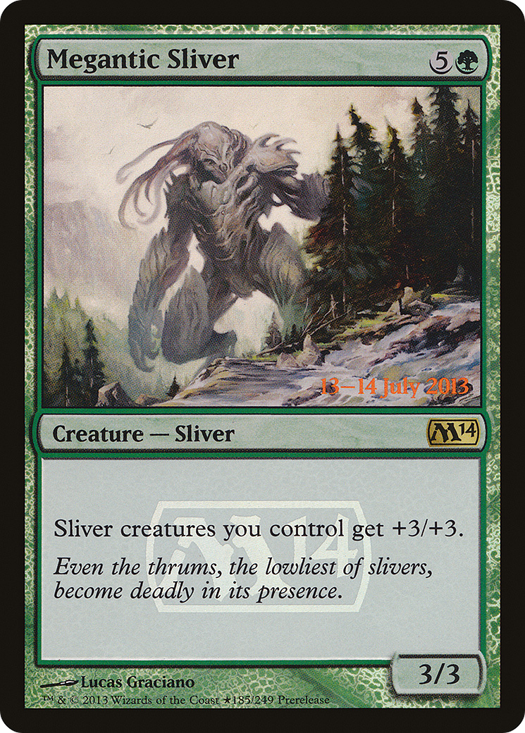 Megantic Sliver (185) (Prerelease) - Foil