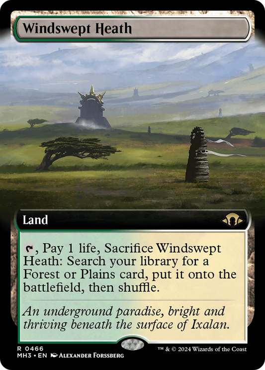 Windswept Heath (0466) (Extended Art) - Foil