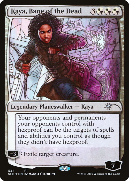 Kaya, Bane of the Dead (531) (Showcase) - Foil