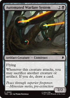 Automated Warfare System (TRK) - Foil