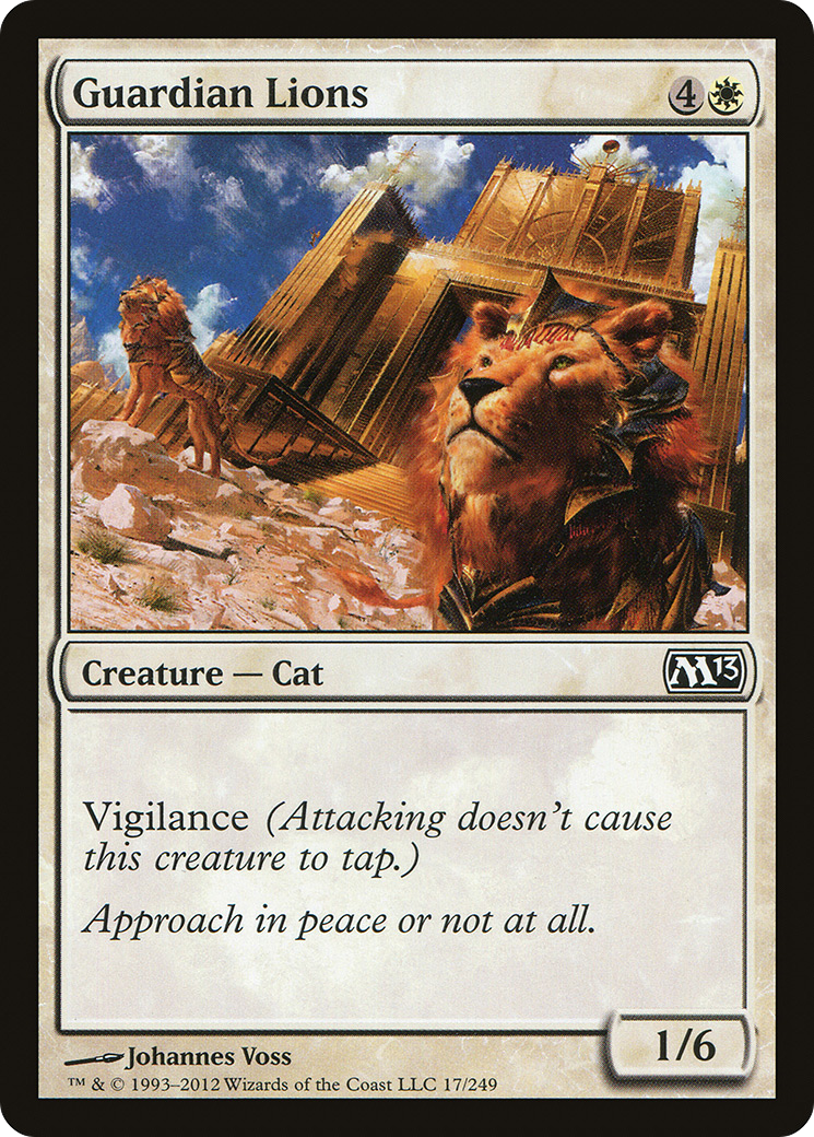 Guardian Lions - Foil