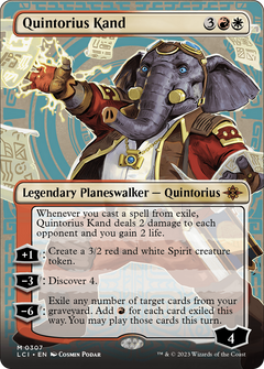 Quintorius Kand (0307) (Borderless) - Foil