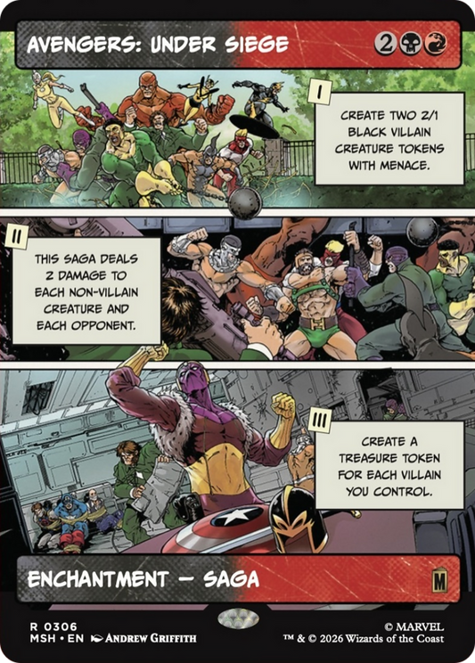 Avengers: Under Siege (0306) (Borderless) (MSH)