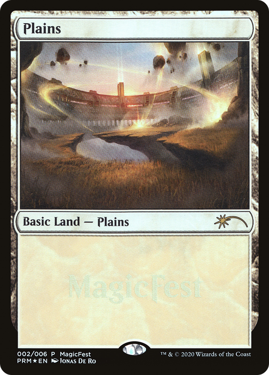 Plains (002) (MagicFest 2020) - Foil