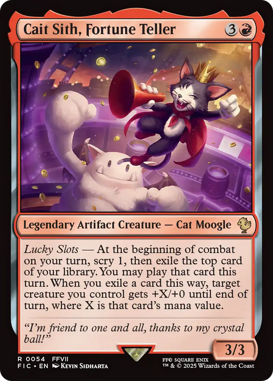 Cait Sith, Fortune Teller - Surge Foil