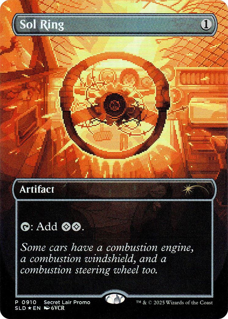 Sol Ring (0910) (Borderless) - Foil