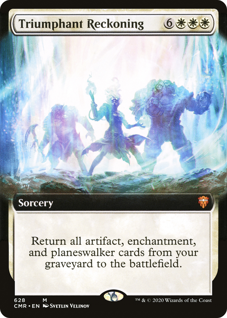 Triumphant Reckoning (628) (Extended Art) - Foil