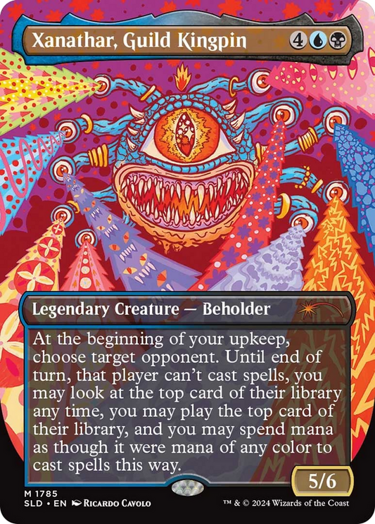 Xanathar, Guild Kingpin (1785) (Borderless) - Rainbow Foil
