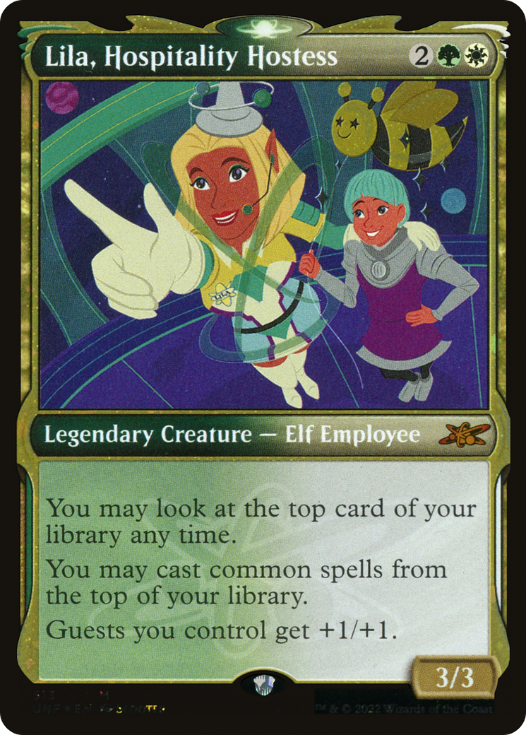 Lila, Hospitality Hostess (513) (Showcase) - Galaxy Foil