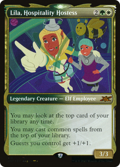 Lila, Hospitality Hostess (513) (Showcase) - Galaxy Foil