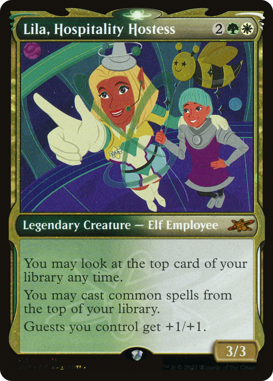 Lila, Hospitality Hostess (513) (Showcase) - Galaxy Foil