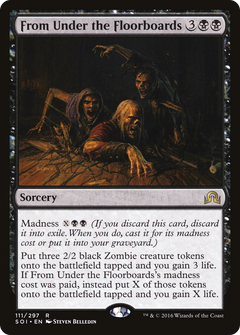 From Under the Floorboards - Foil