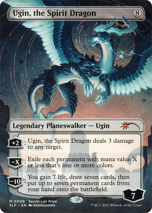 Ugin, the Spirit Dragon (0006) (Borderless) - Foil
