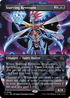 Starving Revenant (0338) (Borderless) - Foil