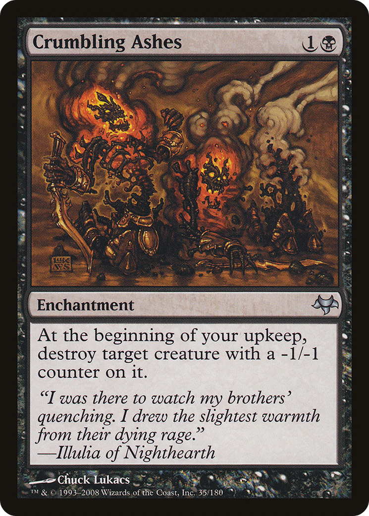 Crumbling Ashes - Foil
