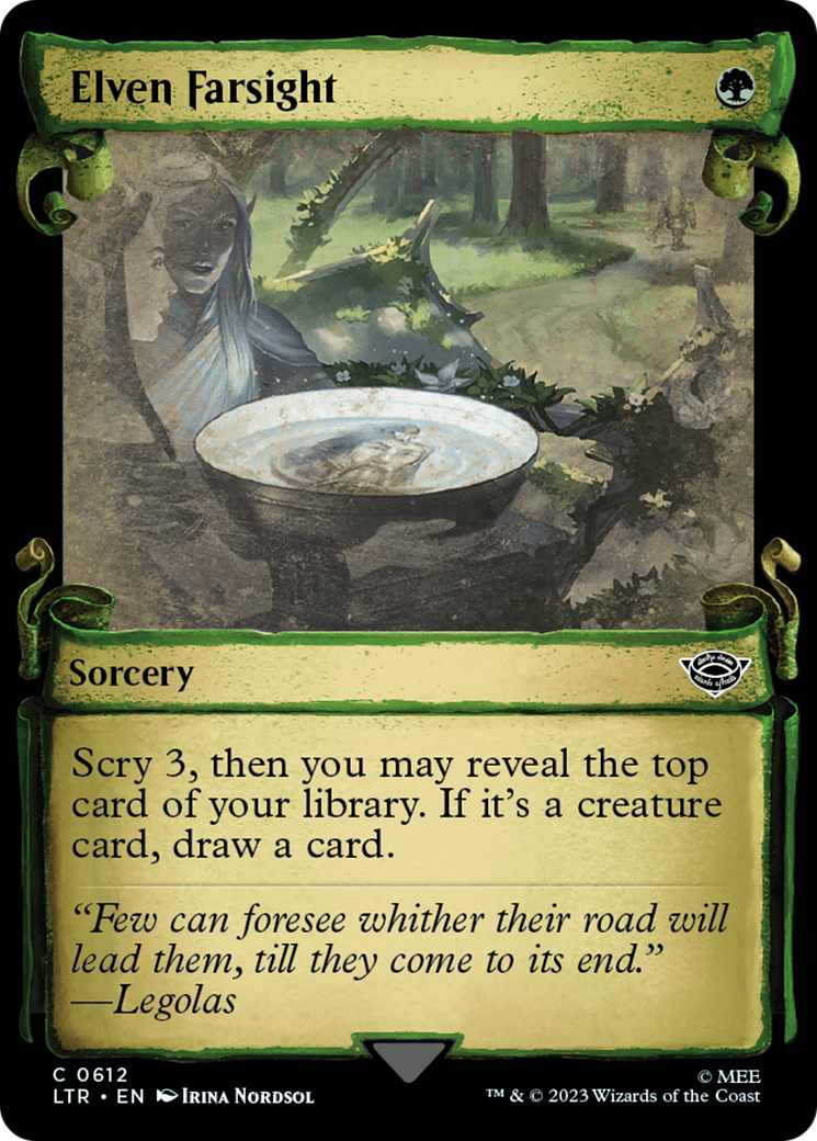 Elven Farsight (0612) (Showcase) - Silver Foil