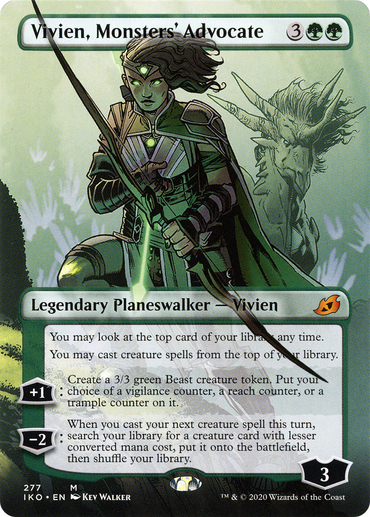 Vivien, Monsters' Advocate (277) (Borderless)