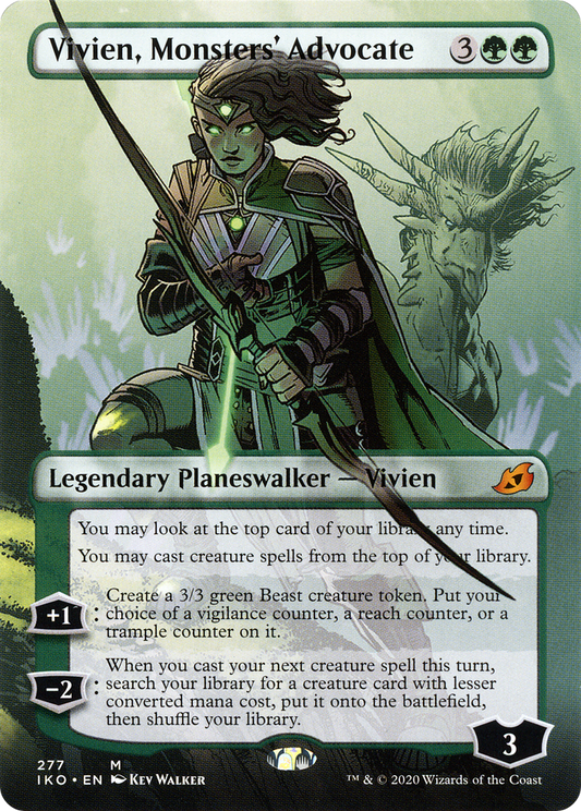 Vivien, Monsters' Advocate (277) (Borderless) - Foil