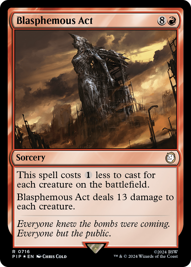 Blasphemous Act (0716) - Surge Foil