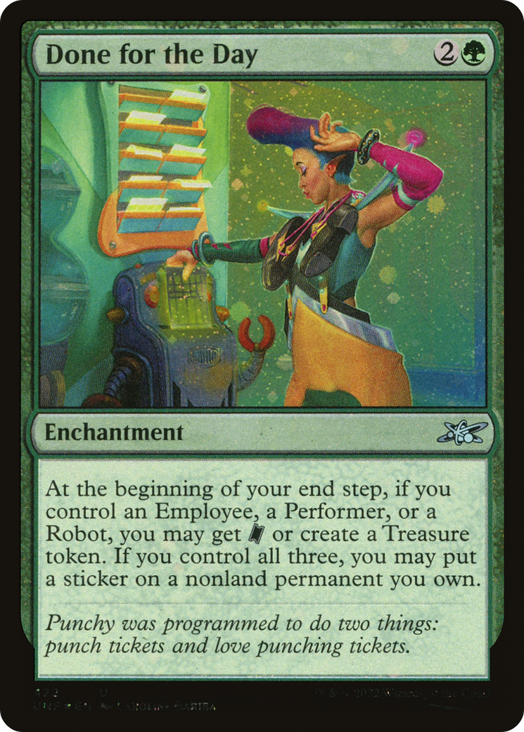 Done for the Day (422) - Galaxy Foil