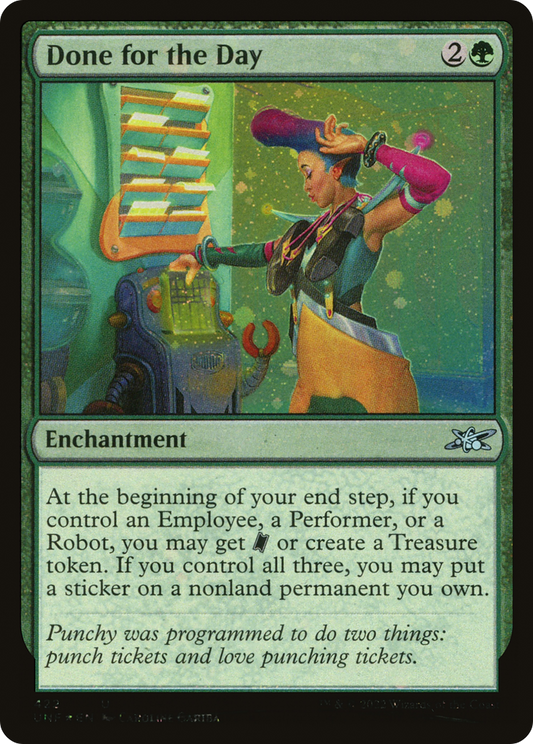 Done for the Day (422) - Galaxy Foil