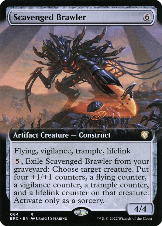 Scavenged Brawler (064) (Extended Art)