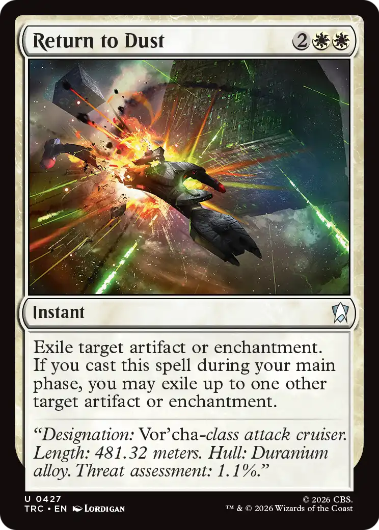 Return to Dust (TRC) - Surge Foil