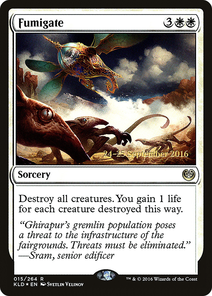 Fumigate (015) (Prerelease) - Foil