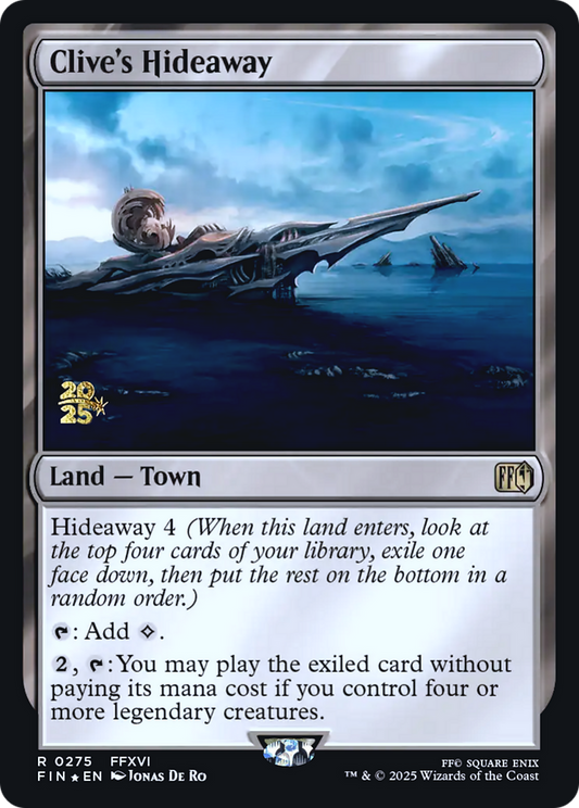 Clive's Hideaway (0275) (Prerelease) - Foil