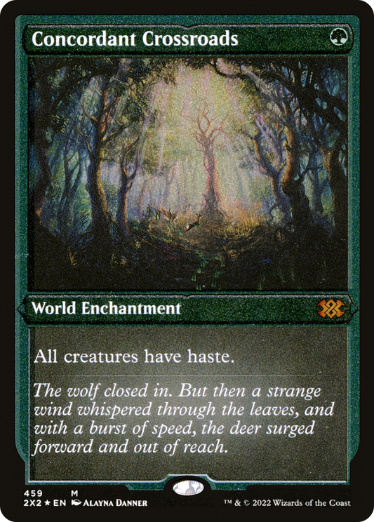 Concordant Crossroads - Foil Etched